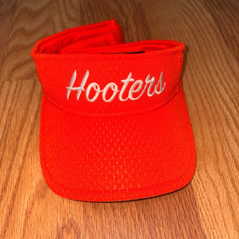 Hooters Orange Visor Hat